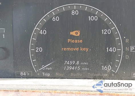 2007 Mercedes-Benz S 550 z USA, uszkodzony, nr VIN WDDNG71X67A080615